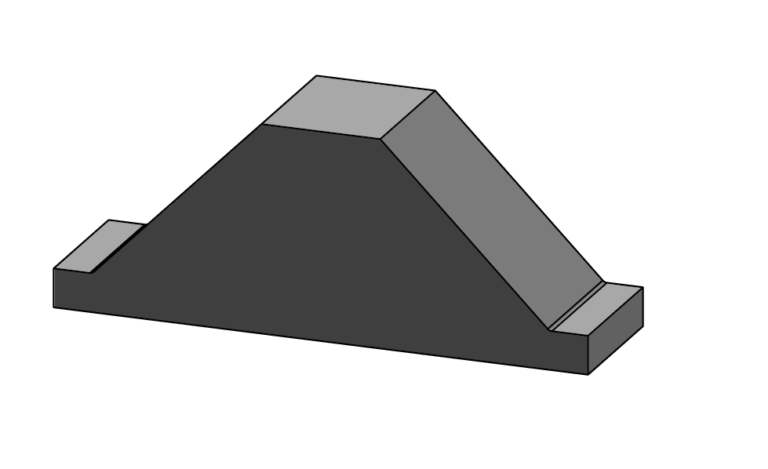 SUPORTING PLATE FOR LINDNER MICROMAT/ANTARES 90X35X26 MM