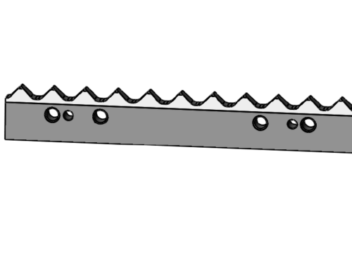 COUNTER KNIFE FOR UNTHA LR 394X60X20,35 MM