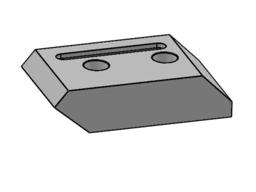 KNIFE FOR LINDNER MERAK 181,5X100X47 MM