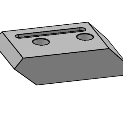 KNIFE FOR LINDNER MERAK 181,5X100X47 MM