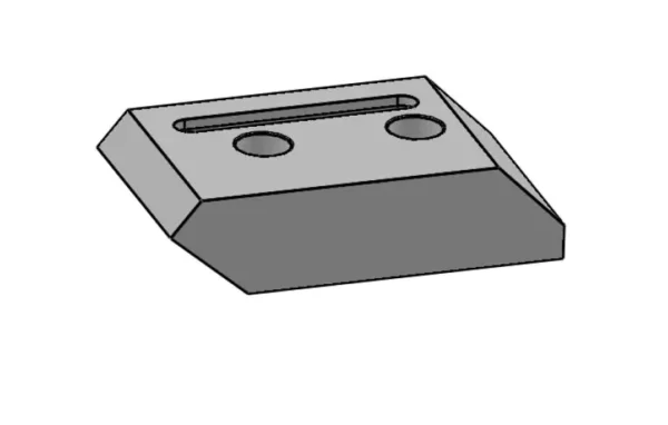 KNIFE FOR LINDNER MERAK 181,5X100X47 MM