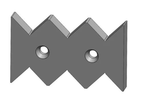 COUNTER KNIFE LINDNER SATURN/METEOR 344,6X208X47 MM