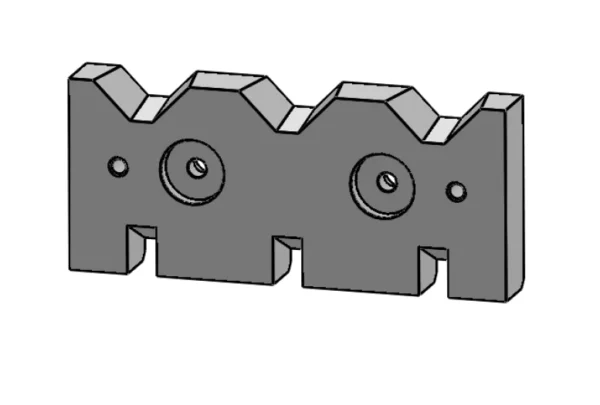 KNIFE HOLDER FOR VECOPLAN VEZ 3200 412,5X180X55 MM