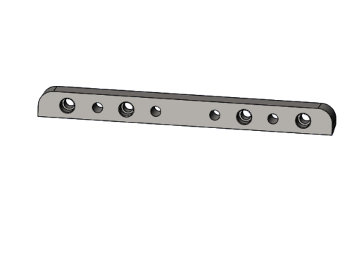 Knife Wedge for Eldan Rasper 400X40.6X32 MM RR+L is a high-strength securing component designed to hold cutting knives in place within Eldan Rasper machines. Manufactured from 1.2311 tool steel, hardened to 32 HRC, this wedge ensures firm knife fixation, reduced vibrations, and enhanced cutting stability, optimizing the performance and longevity of your industrial recycling equipment.