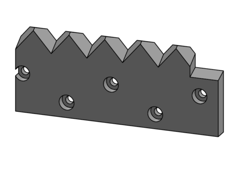 COUNTER KNIFE FOR VECOPLAN 434,5X180X30 MM R