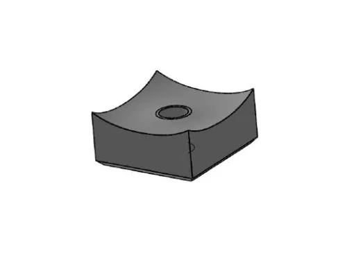 CROWN KNIFE FOR VECOPLAN VAZ 40X40X20 MM