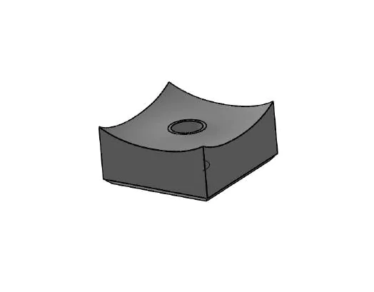 CROWN KNIFE FOR VECOPLAN VAZ 40X40X20 MM