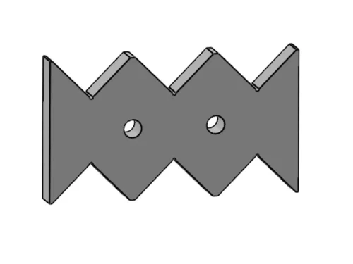 COUNTER KNIFE FOR LINDNER METEOR 344,5X196X38 MM