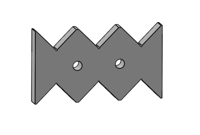 COUNTER KNIFE FOR LINDNER METEOR 344,5X196X38 MM
