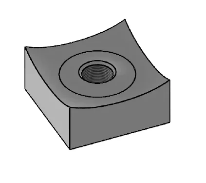 CROWN KNIFE FOR ZERMA 60X60X30 MM M20