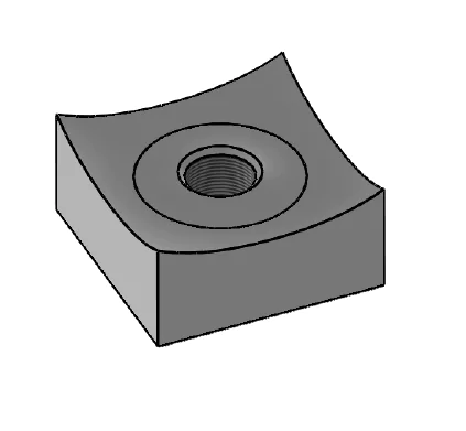 CROWN KNIFE FOR ZERMA 60X60X30 MM M20