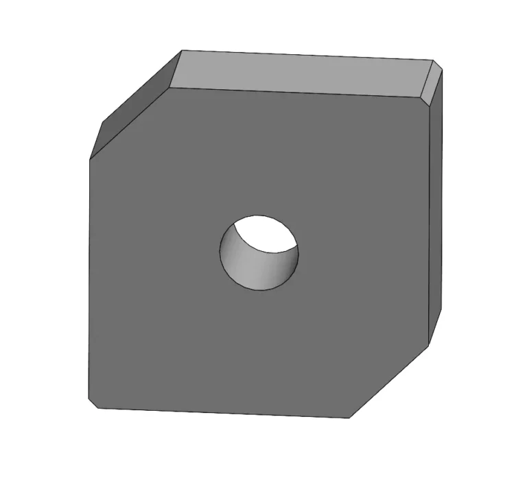 ROTOR KNIFE LINDNER SATURN/METEOR 107,5X107,5X37 MM