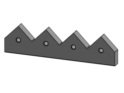 KNIFE FOR LINDNER 504X126X37 MM