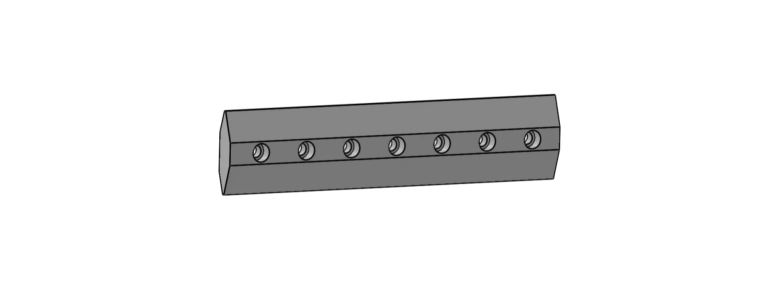 COUNTER KNIFE PRESSURE FOR VECOPLAN VNZ 3000 656X148X38 MM