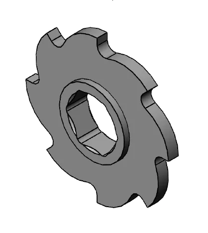 SCRAPER KNIFE FOR UNTHA RS 40/50 FI266X31,1/18,6 MM 8T