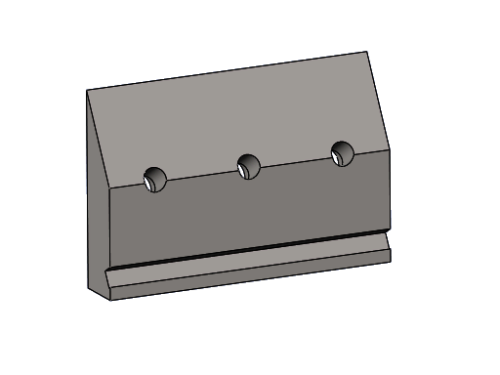 CLAMPING PLATE FOR LINDNER KOMET 344x224x57 MM