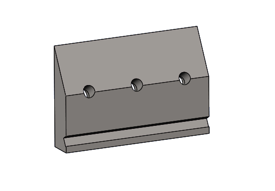 CLAMPING PLATE FOR LINDNER KOMET 344x224x57 MM