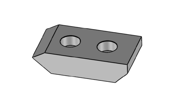 KNIFE FOR LINDNER MERAK 194X100X47 MM B