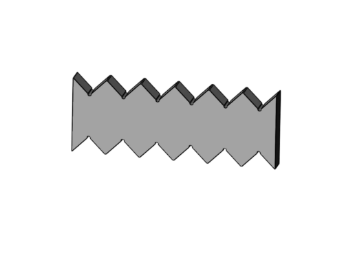 KNIFE LINDNER ANTARES 308X114X27 MM