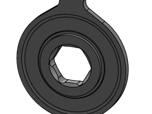 CHOPPING DISC FOR UNTHA RS 30 FI266X24,2/12 MM 1 TEETH