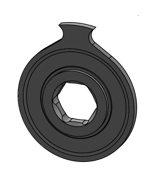 CHOPPING DISC FOR UNTHA RS 30 FI266X24,2/12 MM 1 TEETH