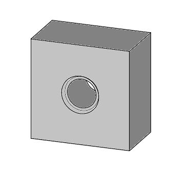FLAT CUTTER FOR VECOPLAN VAZ 40X40X20 MM