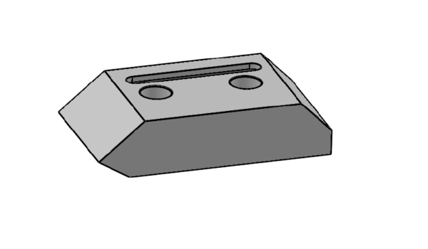 KNIFE FOR LINDNER MERAK 194X100X47 MM B