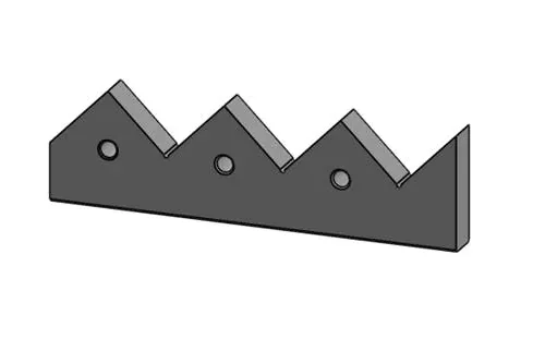 TOOTH KNIFE LEFT LINDNER 440X126X37 MM
