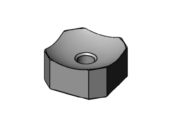 OCTAGON KNIFE FOR VECOPLAN VEZ 60X60X30 MM B M18