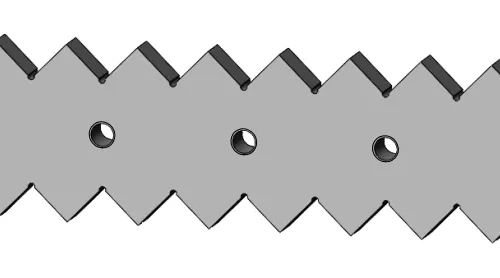 COUNTER KNIFE FOR LINDNER MICROMAT 494X136X27 MM M20