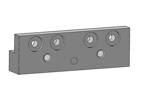STATOR KNIFE HOLDER FOR UNTHA 311,5X100X58 MM
