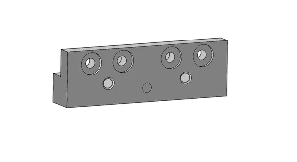 STATOR KNIFE HOLDER FOR UNTHA 311,5X100X58 MM