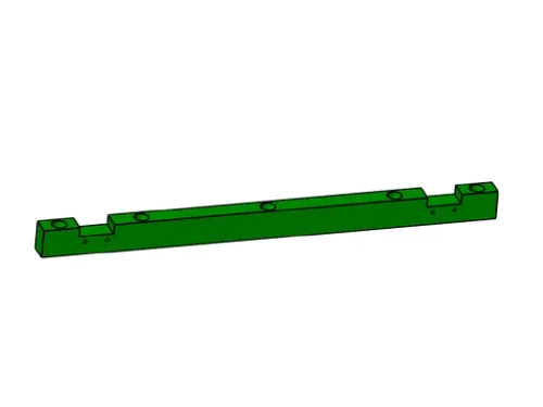 Base body for plastic strip for Belt conveyor 940X60X40 MM