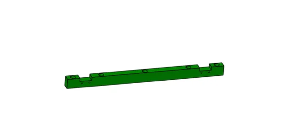 Base body for plastic strip for Belt conveyor 940X60X40 MM
