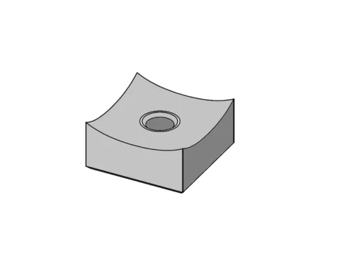CONCAVE KNIFE FOR VECOPLAN VAZ 60X60X30 MM M18